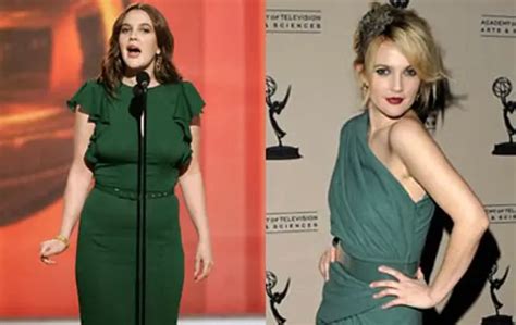 did drew barrymore get a breast reduction